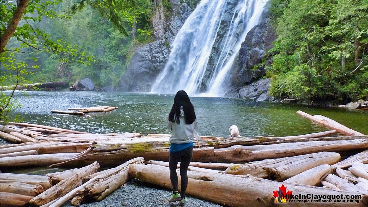 Beautiful Virgin Falls Near Tofino