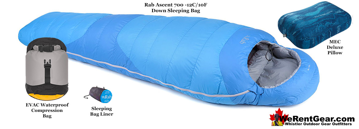 Sleeping Bag Rental Whistler
