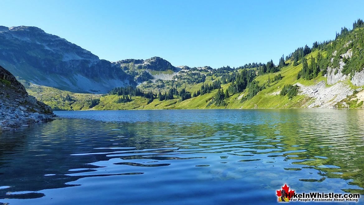 Cirque Lake Swimming