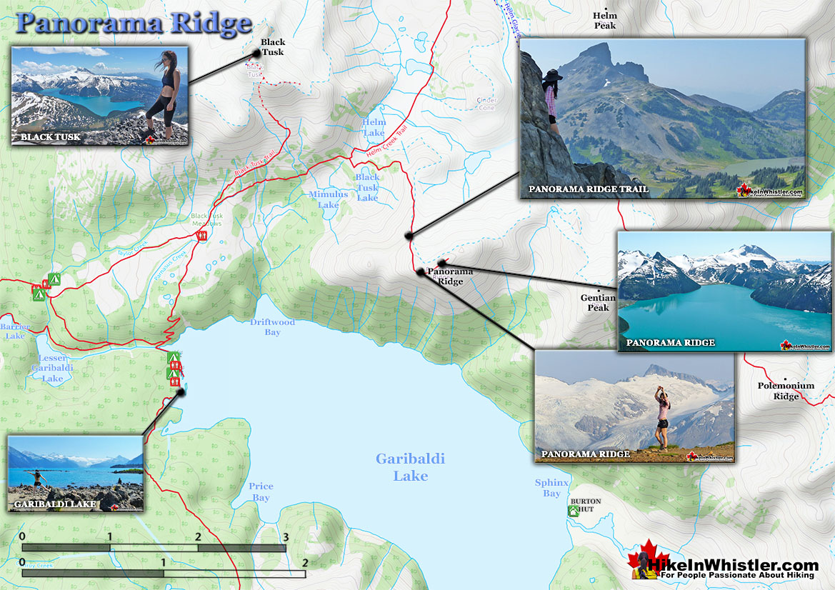 Panorama Ridge Map v13